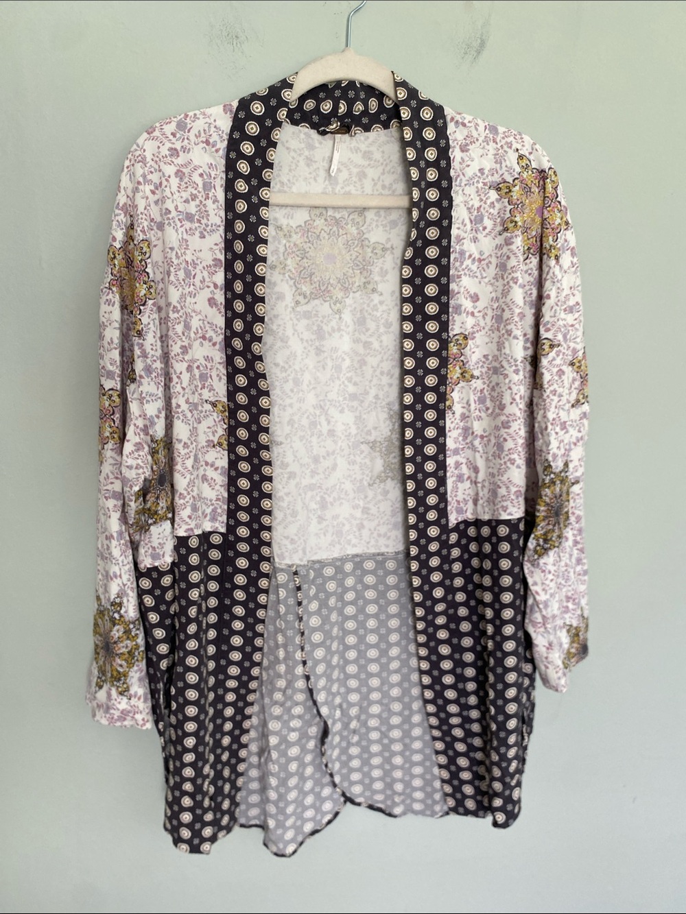Free People Women’s floral & patterned duster Size Small